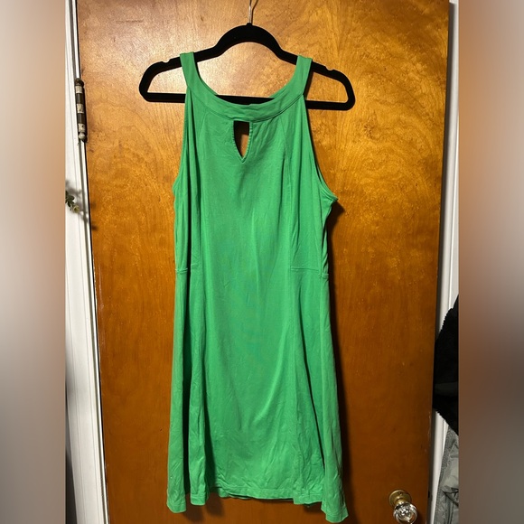 New York & Company Dresses & Skirts - New York & Company Green Halter Sundress Mini